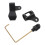2Pièces Bride Microphone ABS Multifonction Support Mic Mélange 1