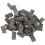 100Pièces Petites Gris Pour DIY Maquette Décoration 1