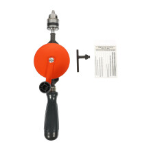 1Ensemble Perceuse Manuelle En Acier 45# Pour Bois Variée