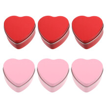 18Pièces Boîtes Coeur Rouge Pour Bougies Cadeaux Saint-Valentin