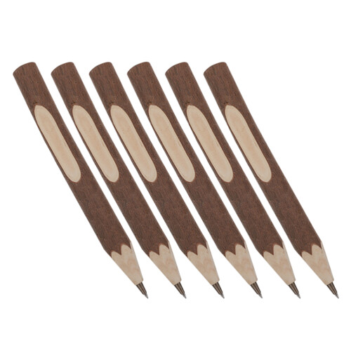 18Pièces Crayons Bois Ergonomiques Pour Et