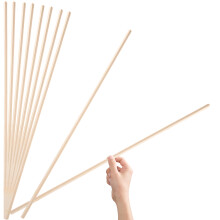 30Pièces Moulures Bois Lisses Beige Pour Bordures Fenêtres Décoratives