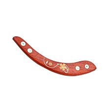 2Pièces Repose-Bras Guitare En Bois Rouge , Antidérapant, Durable