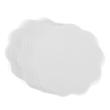 500Pièces Sceaux Boissons Papier Rond Étanche Cuisine Polyvalent