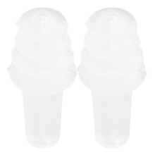 4Paires Bouchons D'oreilles Silicone Souples Protection Contre Bruit