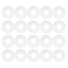 100St Baby Kledingmaten Schijf Dividers Wit Duurzaam Ordenen