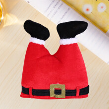 (Santa) Hat Elf Christmas Pant Santa Cap Decor New Year Cosplay Party Prop Xmas Gift