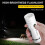 LED-søgelygte USB-genopladelig ABS1-pak 2