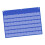 Pocket Chart Blue Oxford Cloth 36 Slots 5