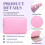 Capa rosa para laptop de 15,6 polegadas com acolchoamento de esponja. 4