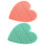 4Pièces Brosse Massante Douce Portable Rose Et Verte 8