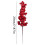 Artificial Berry Branches Red Christmas Decor 10 Pcs 2