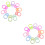 20Pièces Adaptateurs Clips Silicone, Accessoires Bébé Colorés 6