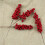 Artificial Berry Branches Red Christmas Decor 10 Pcs 8