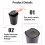 Solar-Powered Car Ashtray with LED Light 4