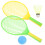 Kids Badminton Set with Plastic Rackets and Enhanced Grip 3