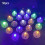 50 pcs Mini LED Balloon Lights - 13 mm, Battery Powered 5