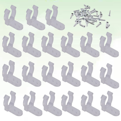 LED Rope Light Clips & Screws (100pcs + 200pcs) 2