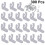 LED Rope Light Clips & Screws (100pcs + 200pcs) 5
