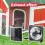 Κιτ ηλιακού ανεμιστήρα εξαερισμού για καταφύγια κατοικίδιων ζώων και υπόστεγα 8