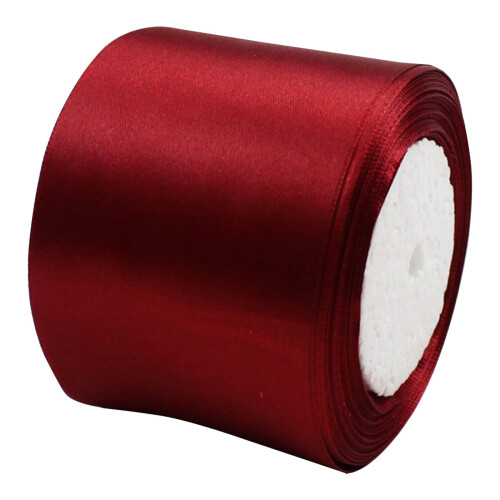 inch breed 25 yard satijnen lint 1