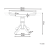 Beliani Extending Dining Table AKRON Black 106/150 cm 106 cm 3