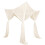 4-Ecken-Betthimmel aus Polyester mit Befestigungsmaterial 3