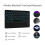 Capa para iPad Pro de 12,9 polegadas com teclado touchscreen 5