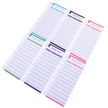 24Pièces Budget Multicolores Usage Personnel