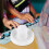 Portable Tabletop Hockey Pucks Set 4