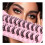 3D Ρωσικές Βλεφαρίδες με Strip, Wispy Faux Mink DD Curl, 10 Ζεύγη 2