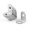 20 Pcs L Shape Angle Bracket Silver Tone Bracket Angle Bracket Silver Heave Duty Corner Brace Right Angle Bracket 3