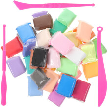 2Ensembles Kit Sculpture Argile DIY Pour Enfants Avec Couleurs Variées