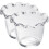 4Pièces Bols En Verre Clair Multi-Usage Pour Cuisine Maison 1
