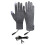 USB-opvarmede vinterhandsker unisex3 varmeniveauer 4