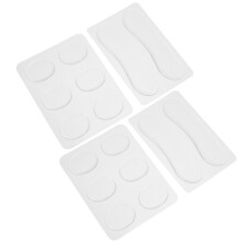 32Pièces Tampons Silicones Transparentes Pour Batterie Du Ton