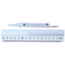 Compas Précis Plastique Kit Scolaire Moderne