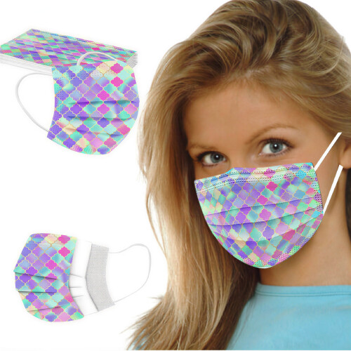 XIRQI Cosmic Gradient Flat Ansiktsmasker, 10-pack 2
