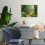Flowers and Trees Canvas Wall Art 4