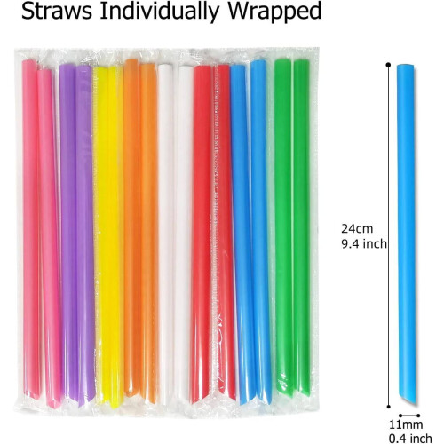 Jumbo Boba sugrör 23,5 cm x 0,4 cm 100 st 1