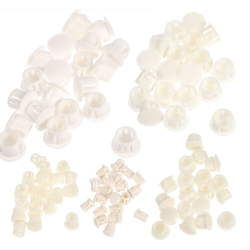 500Pièces Cache-Trous Plastique Nylon Pour Mobilier