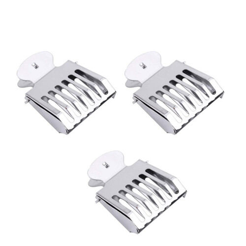 9Pièces Accessoires Apiculture Clip Durable Acier Argent Pour
