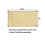 Balkonhegn 0,9x3m HDPE 2