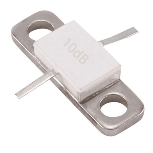 10 dB Attenuator 100 W Flanged 50 Ω DC–3 GHz 1