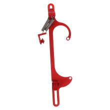 2Pièces Support Levier Throttle Alu Rouge Pour Pièces Auto Robustes