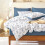 Bettwäsche-Set mit Blumenmuster, Queen-Size, Mikrofaser 4