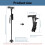 LED Walking Stick with SOS Alarm Folding Adjustable Height 2