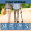 LED Walking Stick with SOS Alarm Folding Adjustable Height 3
