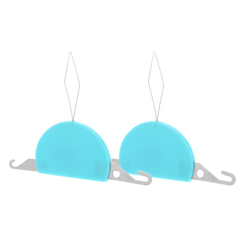 4Pièces Enfileur Fil Bleu Pour Couture Main Machine Facile