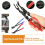 Plastic Rivet Snap Pliers,Snap Fastener Tool Eyelet Setting Pliers Tool Rivet. E5Z6 3